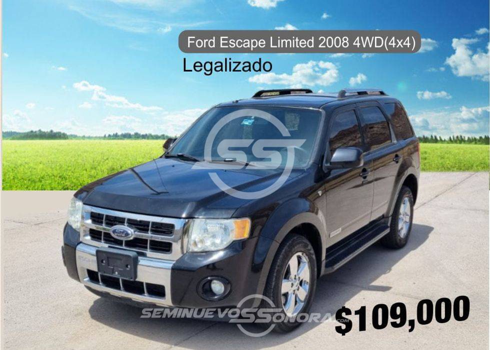Ford Escape 2008 Seminuevos Sonora