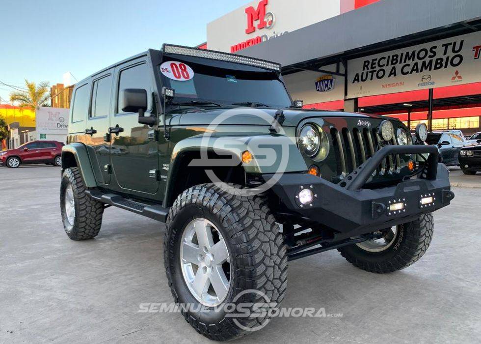 Jeep Wrangler 2008 Seminuevos Sonora